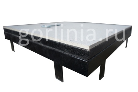 Люк напольный Стелс-КУ 670*600п короб утепленное исполнение