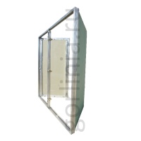 Люк под покраску Гиппократ 600п*800 двухдверный стеновой ревизионный