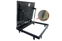 Люк напольный Стелс-КУ 800*1400п короб утепленная серия