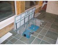 Так выглядит напольный люк АМО 1100п*700 